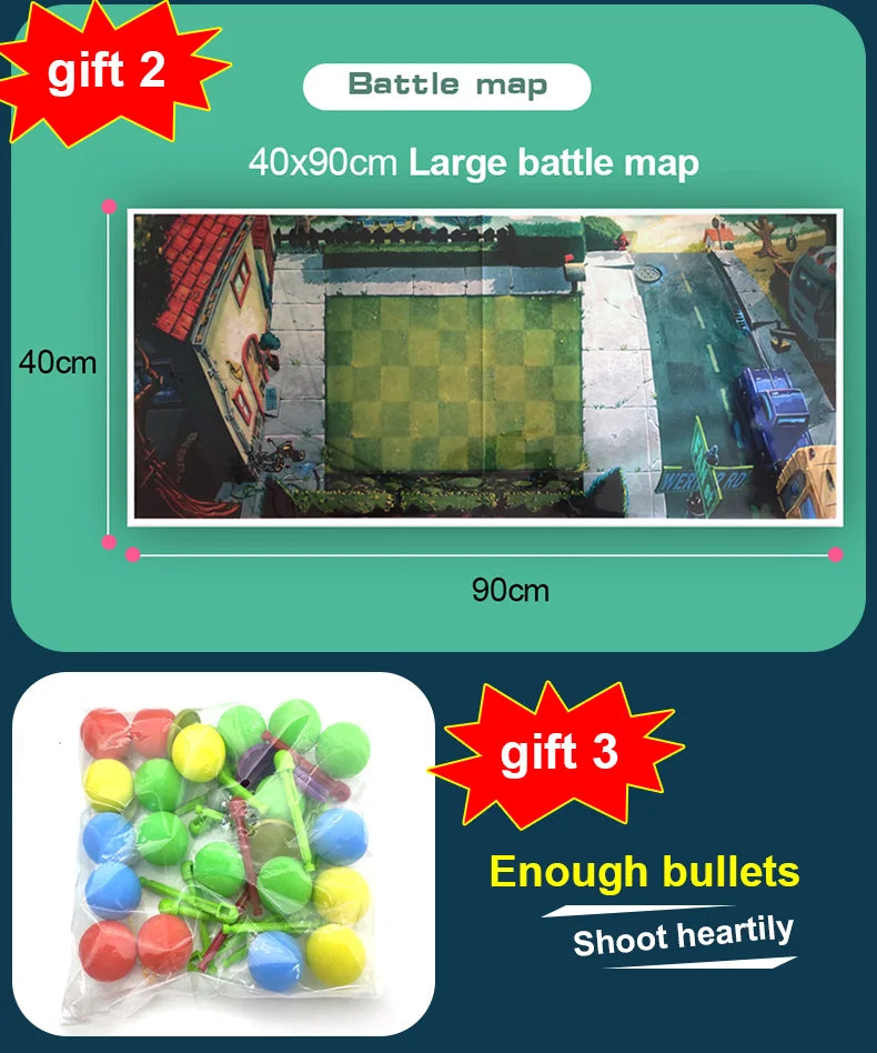 Plants vs Zombies 2 Full Action Figure Gift Set