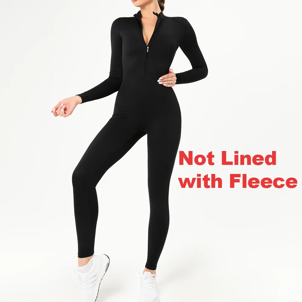 Heatwave Jumpsuit – The Warm Workout Overalls