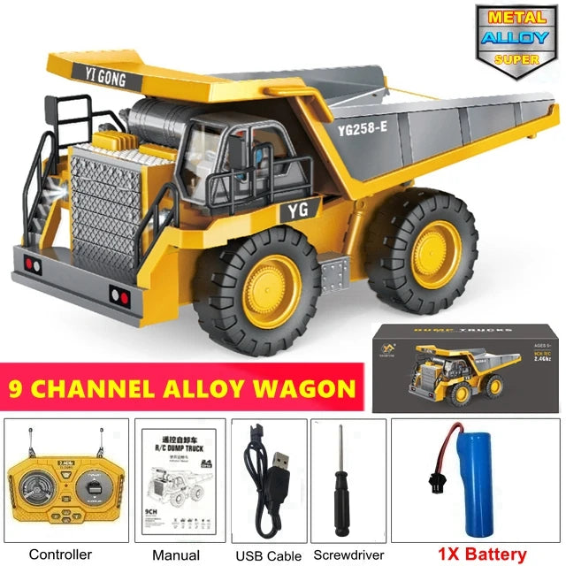 4WD RC Construction Vehicle – Remote Control Construction Toy