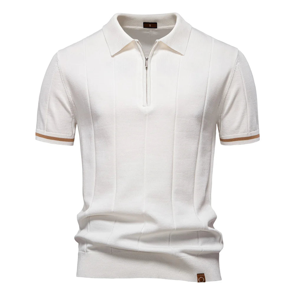 Urban Polo – The Sporty Polo Shirt with a Zipper