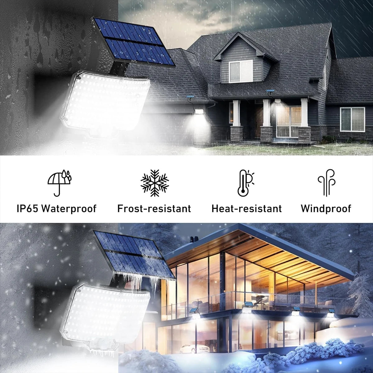 BrightZone Solar Floodlight