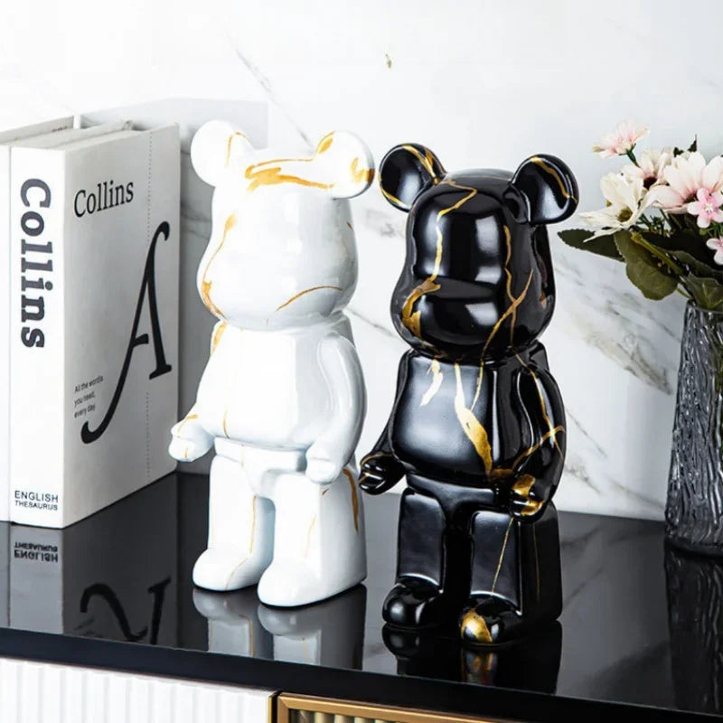 Luxury Resin Bear for Modern Interiors