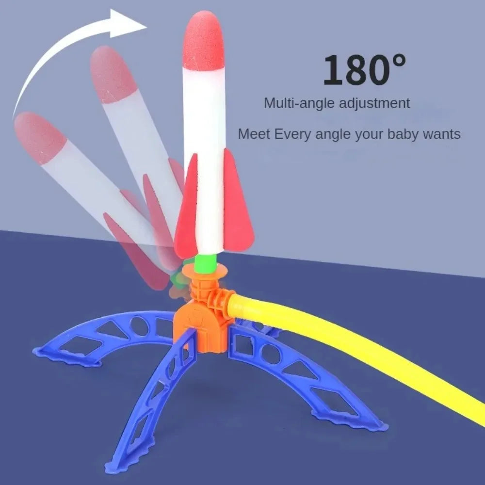 Air Boost Rocket Jumper – Pedal-Activated Soaring Rocket Game