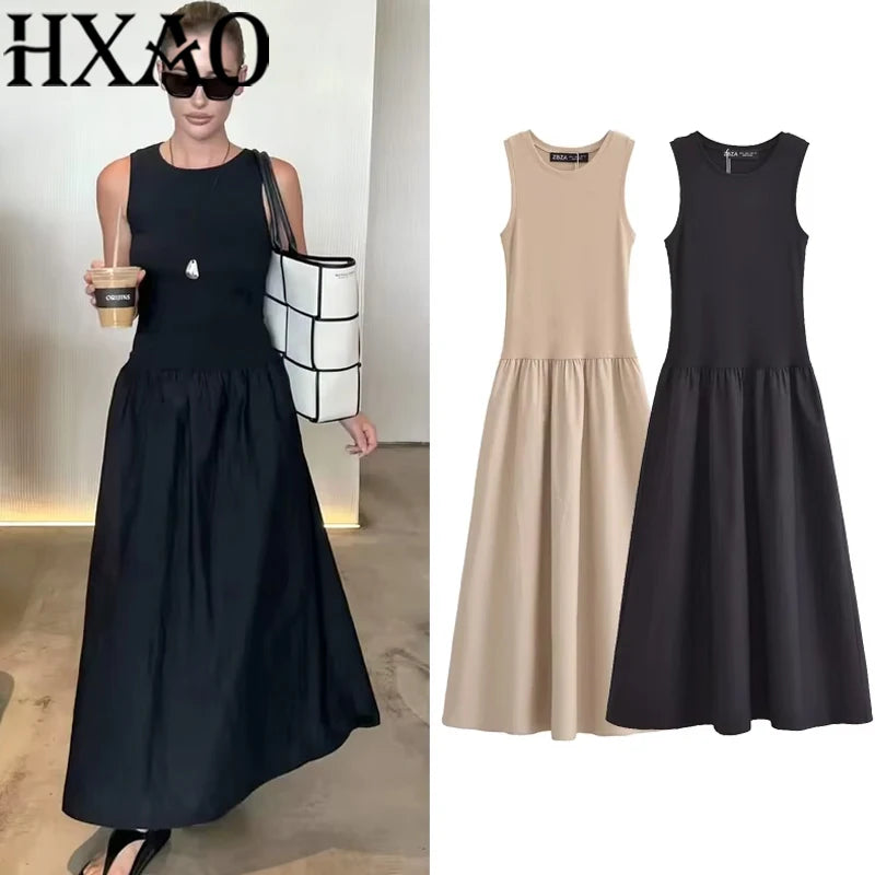 Timeless Flow – The Elegant Long Dress