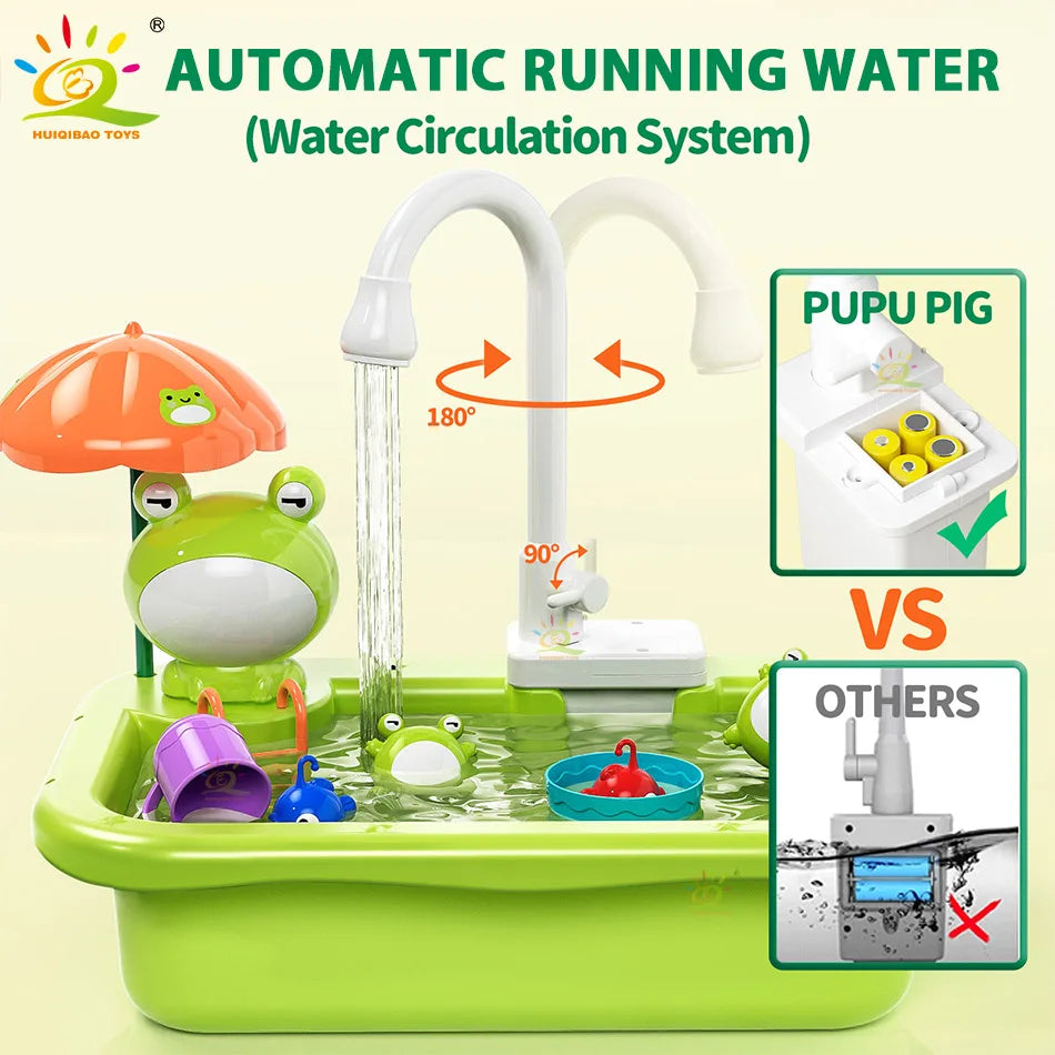 Splash & Spin Electric Dishwasher Playset