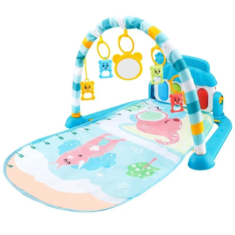 MelodyMagic Baby Gym with Musical Piano & Crawling Mat