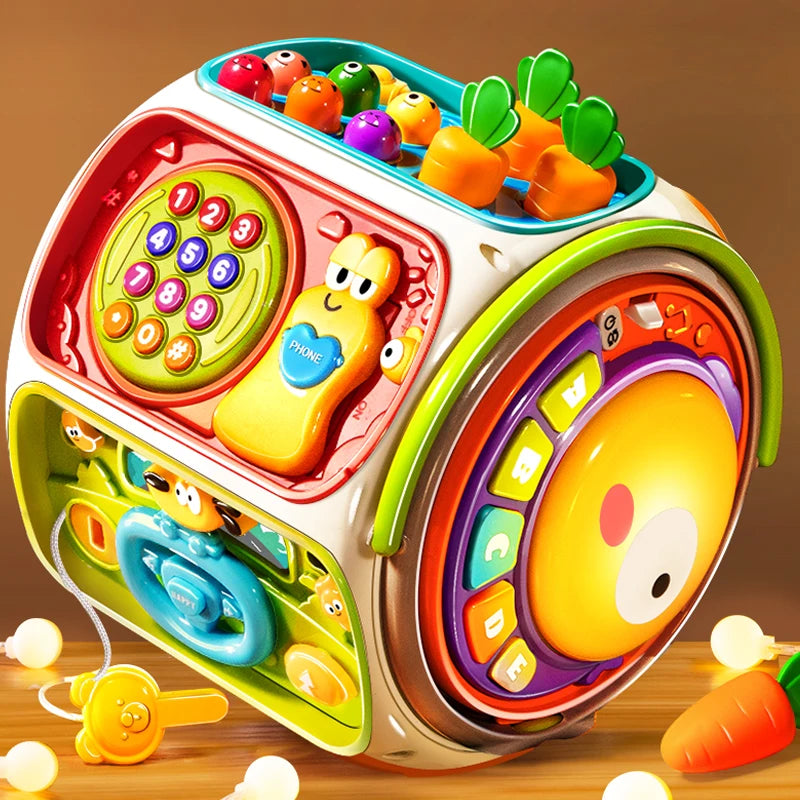 Musical Baby Phone Speaker – Sound & Light Learning Toy for Toddlers
