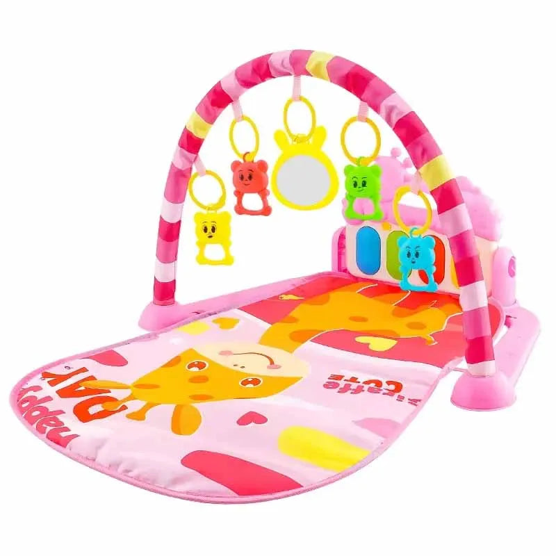 MelodyMagic Baby Gym with Musical Piano & Crawling Mat