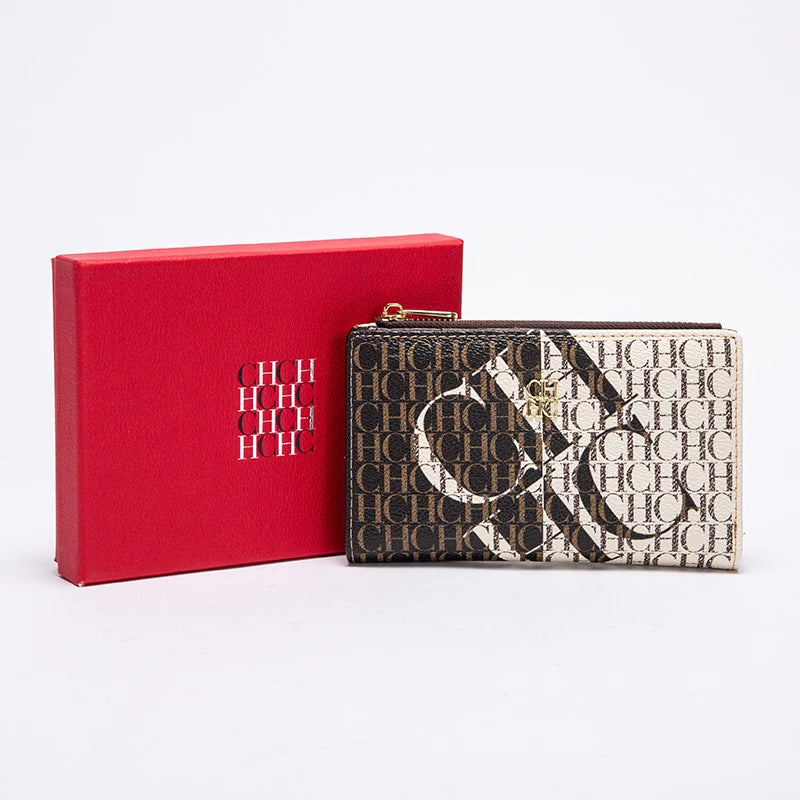 CartoonLuxe Wallet – Women’s Retro Long Purse