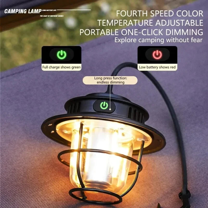 RusticBeam Outdoor Lantern