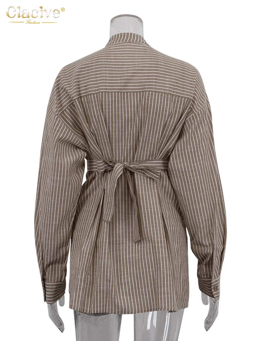 Luminia Comfort – The All-Season Striped Shirt