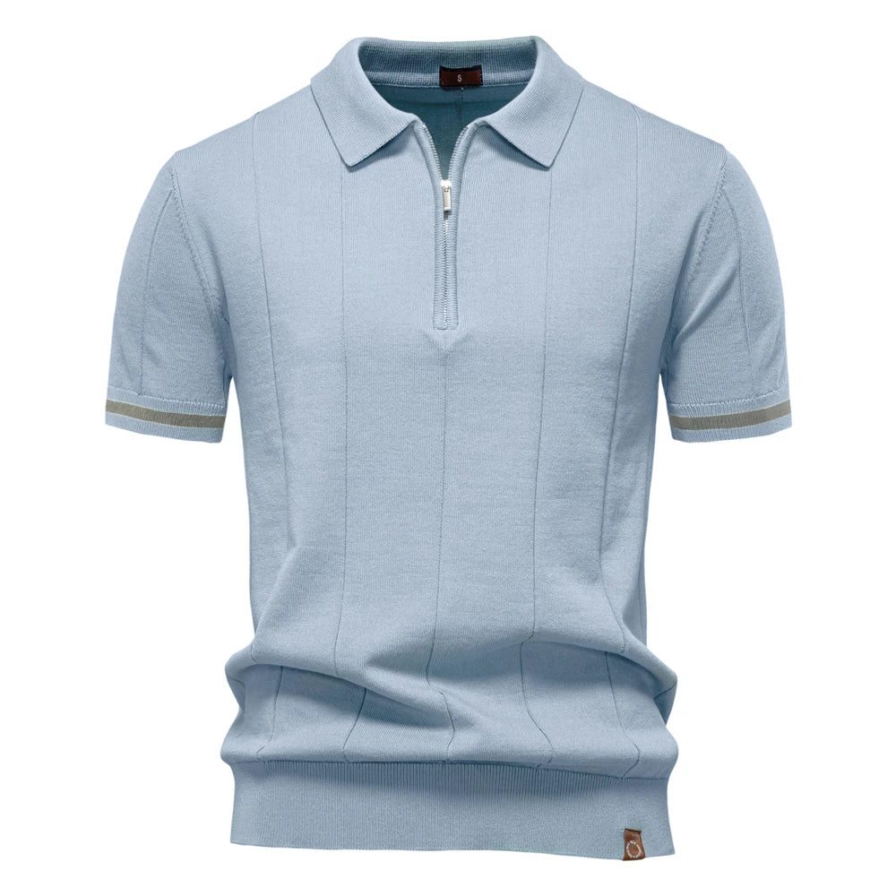 Urban Polo – The Sporty Polo Shirt with a Zipper