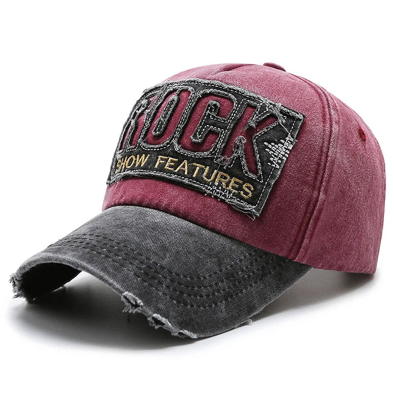 VintageWashed Denim Cap