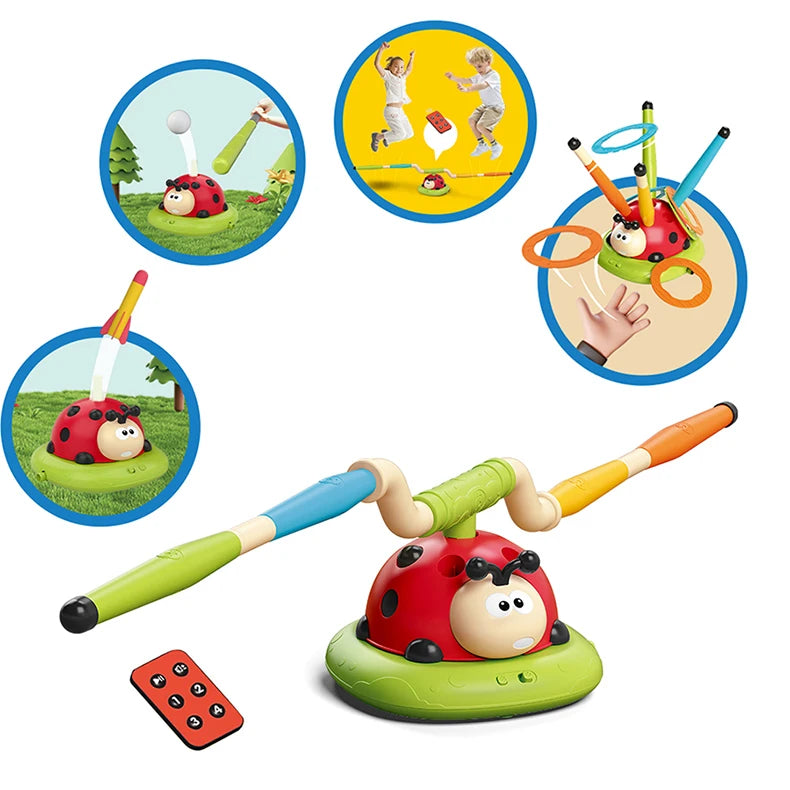 5-in-1 Ladybug Sports Game – Outdoor Activity Set for Kids