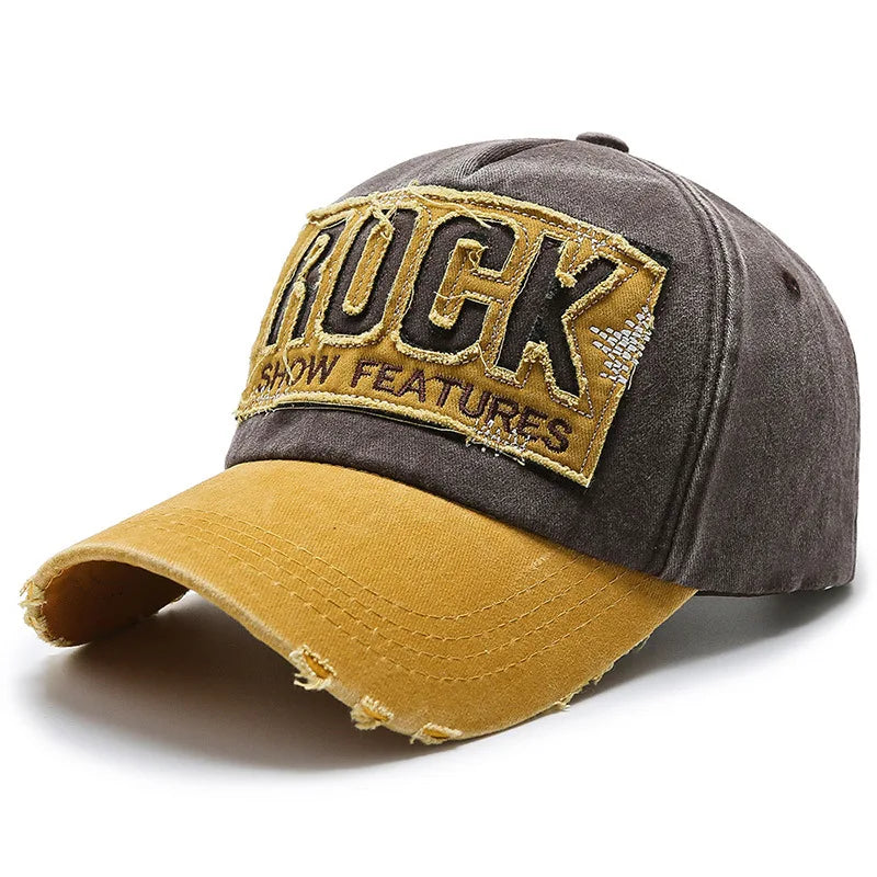 VintageWashed Denim Cap