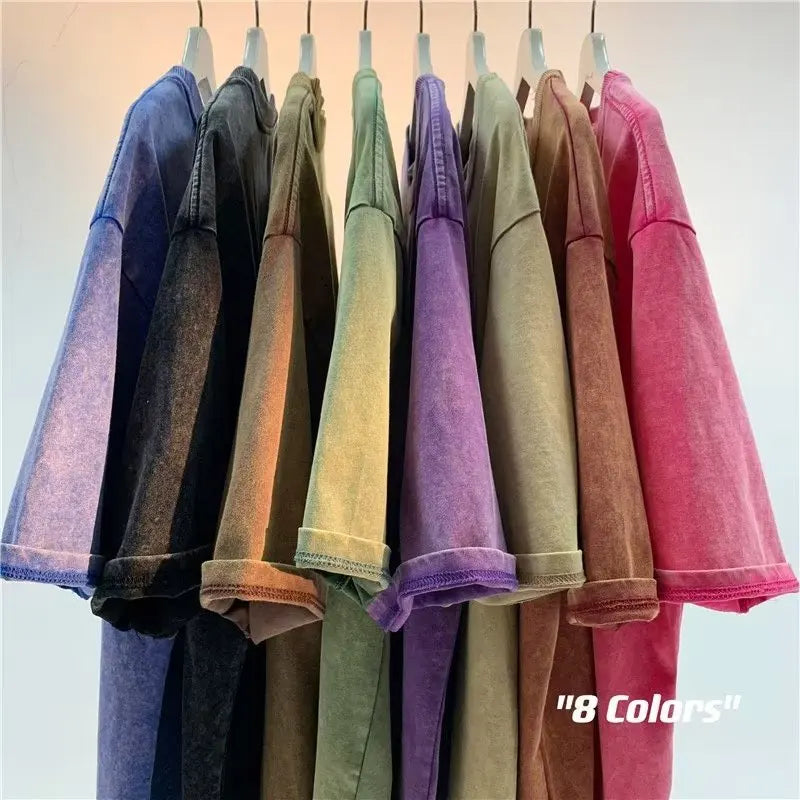 Retro Threads – The American Style Cotton T-shirt