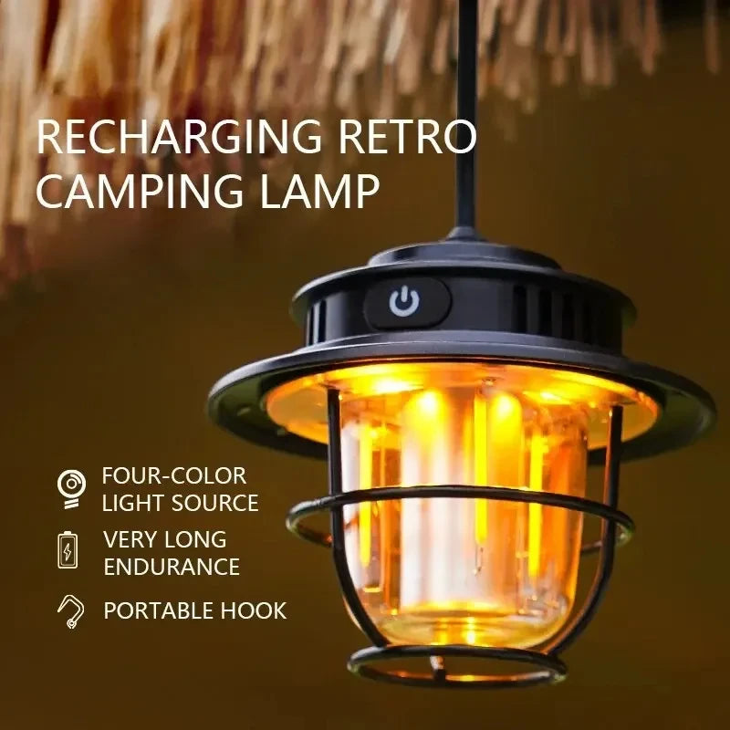 RusticBeam Outdoor Lantern