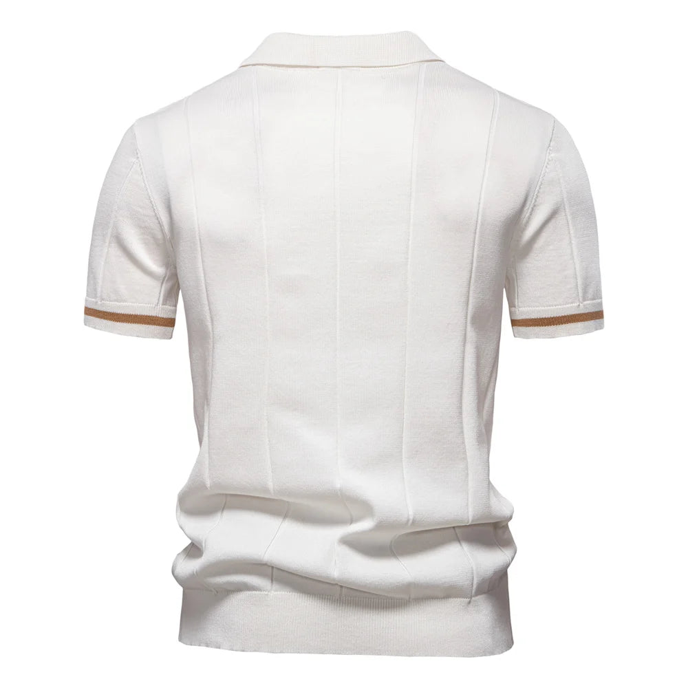 Urban Polo – The Sporty Polo Shirt with a Zipper