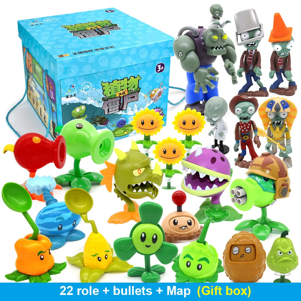 Plants vs Zombies 2 Full Action Figure Gift Set
