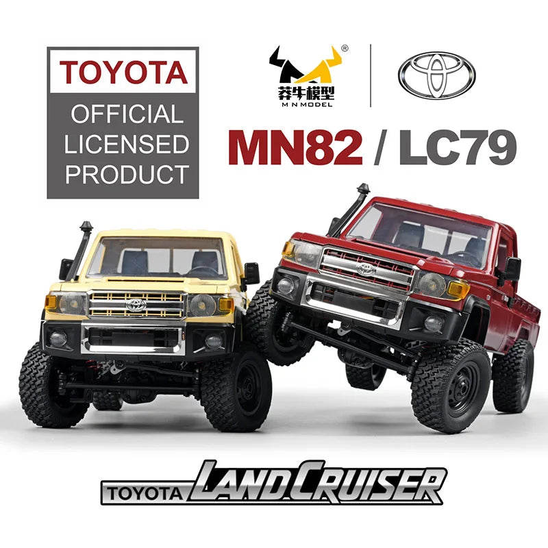 ZWN MN82 RC Pickup 1:12 – Retro 4WD Remote Control Truck with LEDs