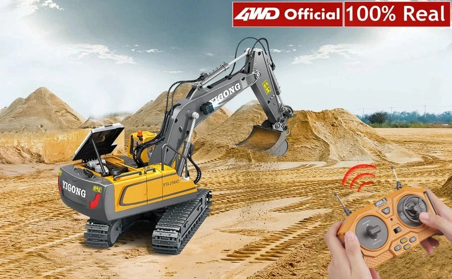 4WD RC Construction Vehicle – Remote Control Construction Toy