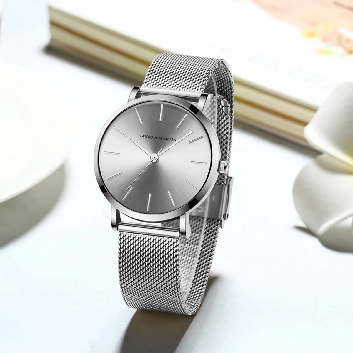 Kaito Elegance – Stainless Steel Mesh Women's Watch