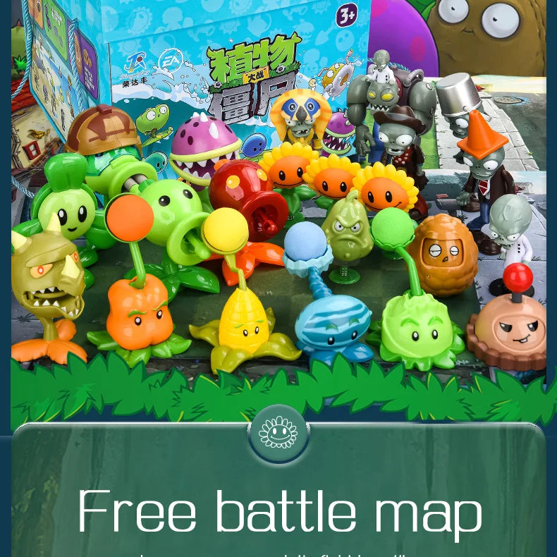 Plants vs Zombies 2 Full Action Figure Gift Set