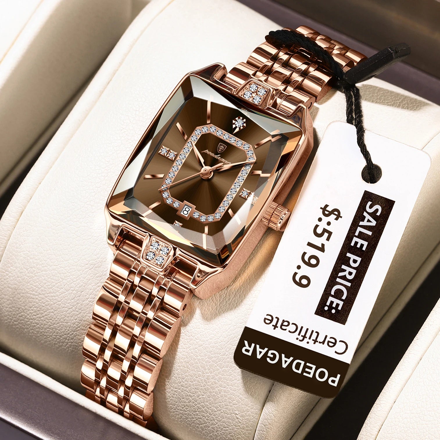 Aurelia Time – Stainless Steel Women’s Watch