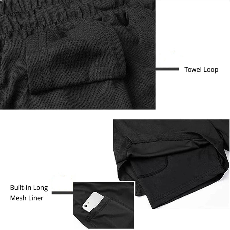 FlexFlow Shorts – The Lined Running and Fitness Shorts