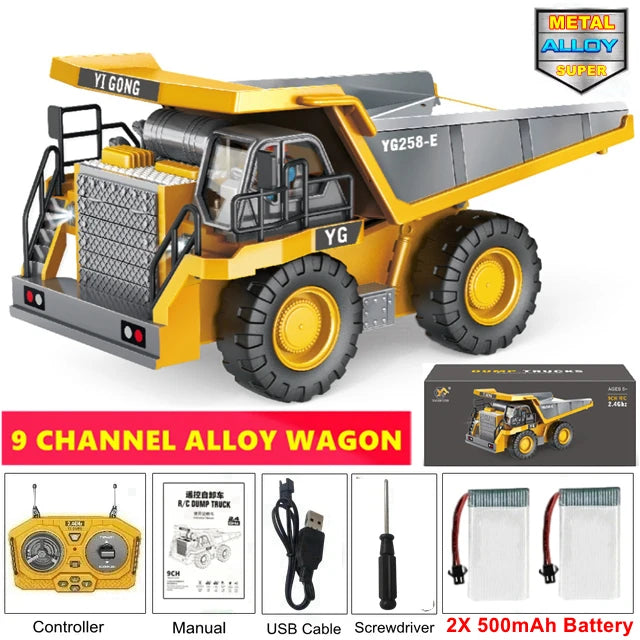 4WD RC Construction Vehicle – Remote Control Construction Toy