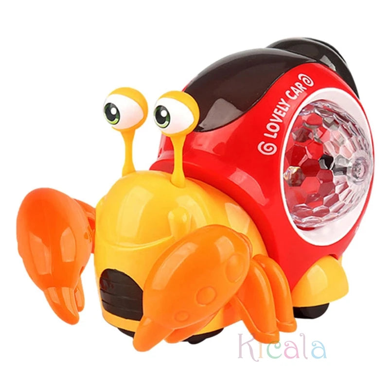 Crawling Crab Baby Toy – Light-Up Music & Dancing Fun