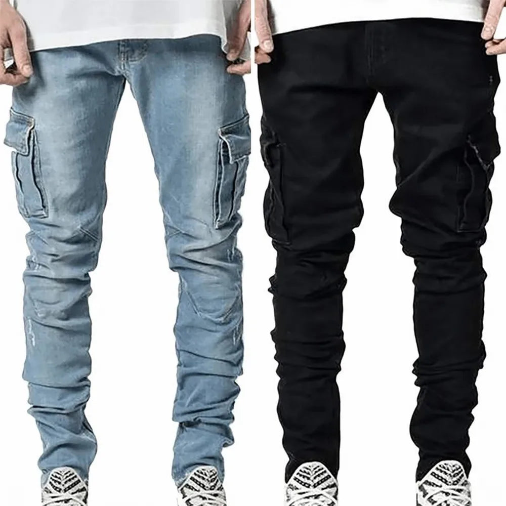 Urban Cargo Jeans – The Multi-Pocket Streetwear Denim