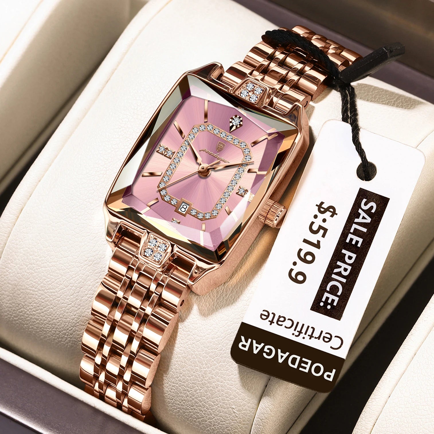 Aurelia Time – Stainless Steel Women’s Watch