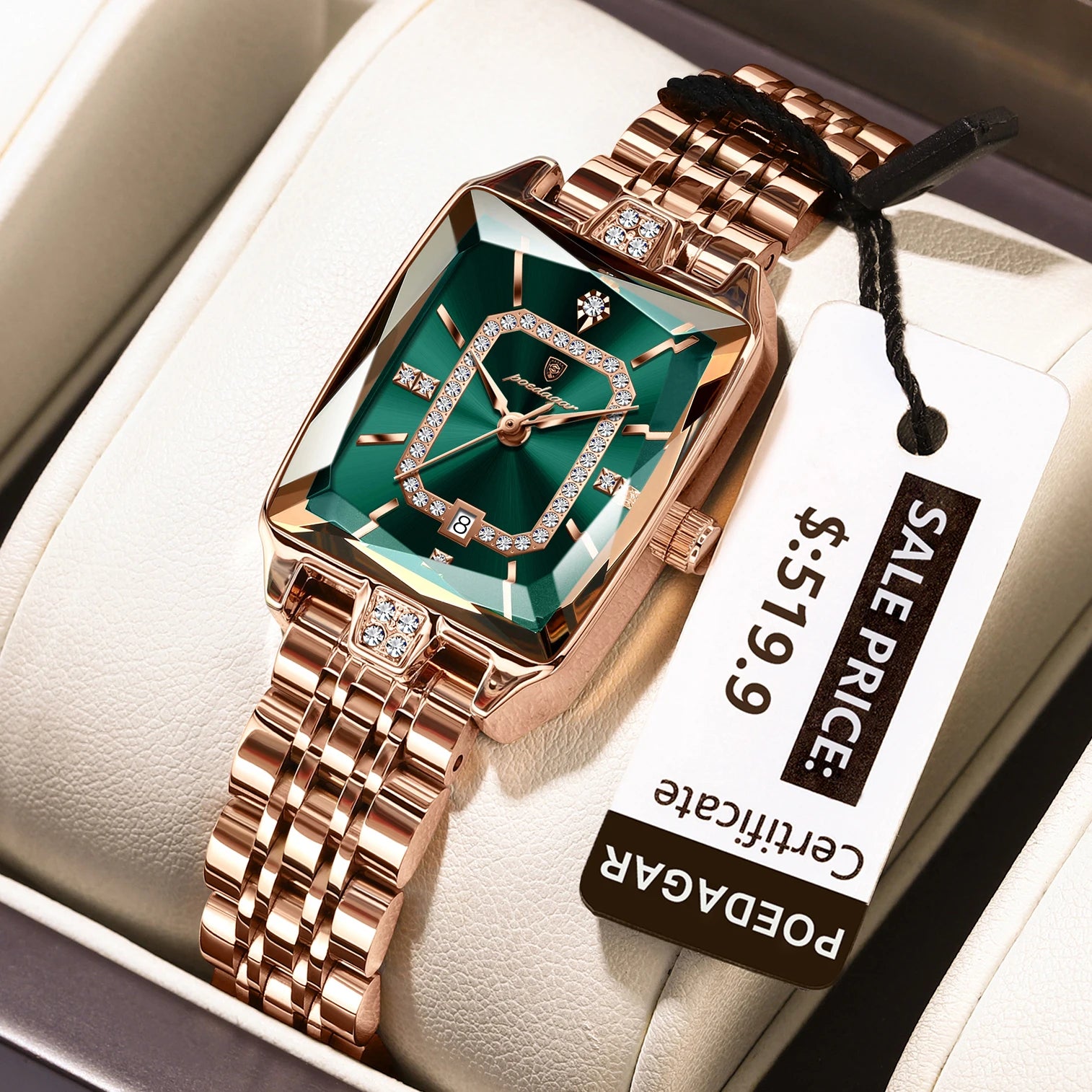 Aurelia Time – Stainless Steel Women’s Watch