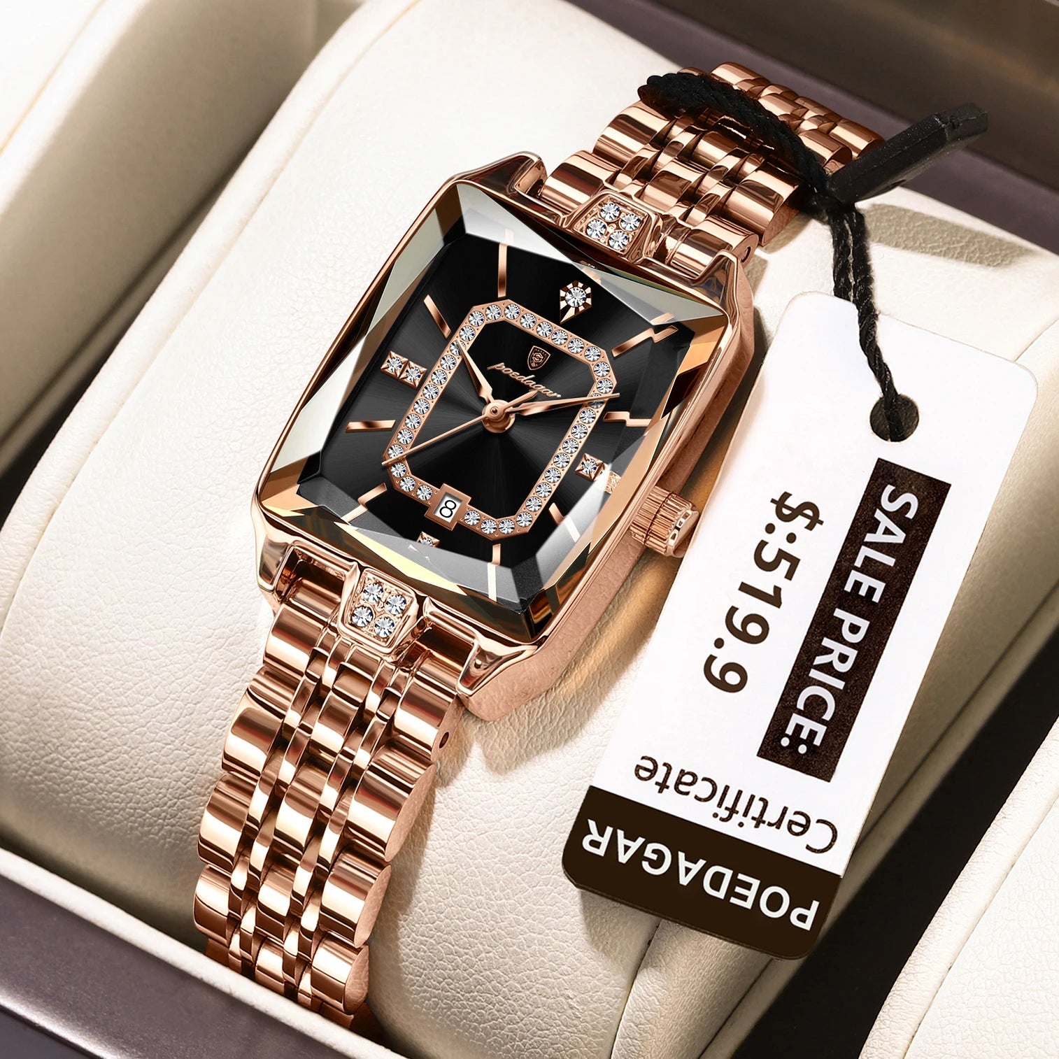Aurelia Time – Stainless Steel Women’s Watch