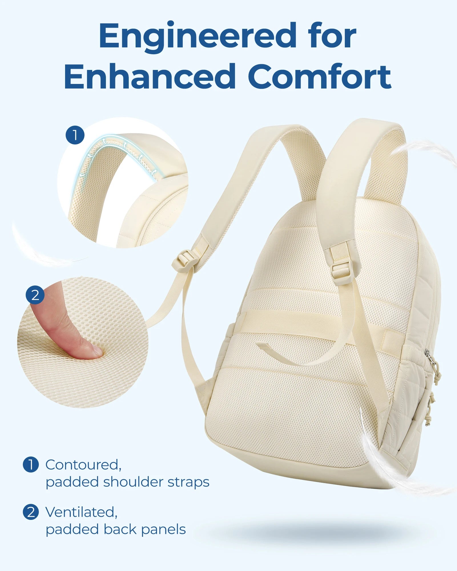 SmartLuxe Carry – Women’s Waterproof Backpack