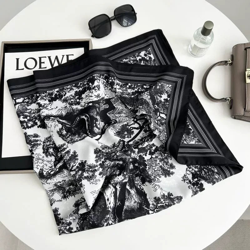 Aura Silk – The Luxury Design Silk Scarf