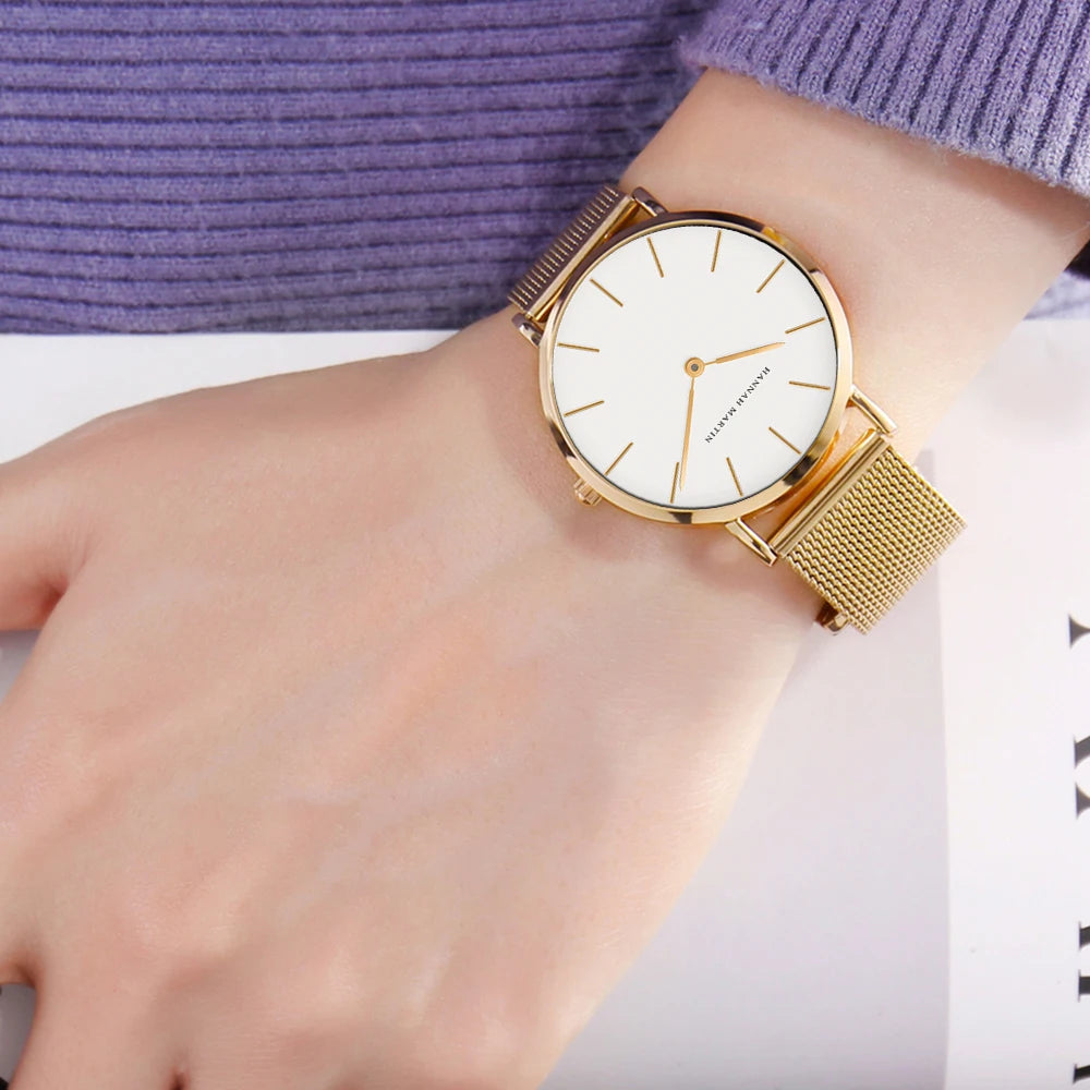 Kaito Elegance – Stainless Steel Mesh Women's Watch