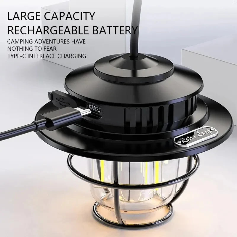 RusticBeam Outdoor Lantern