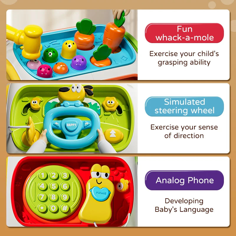 Musical Baby Phone Speaker – Sound & Light Learning Toy for Toddlers