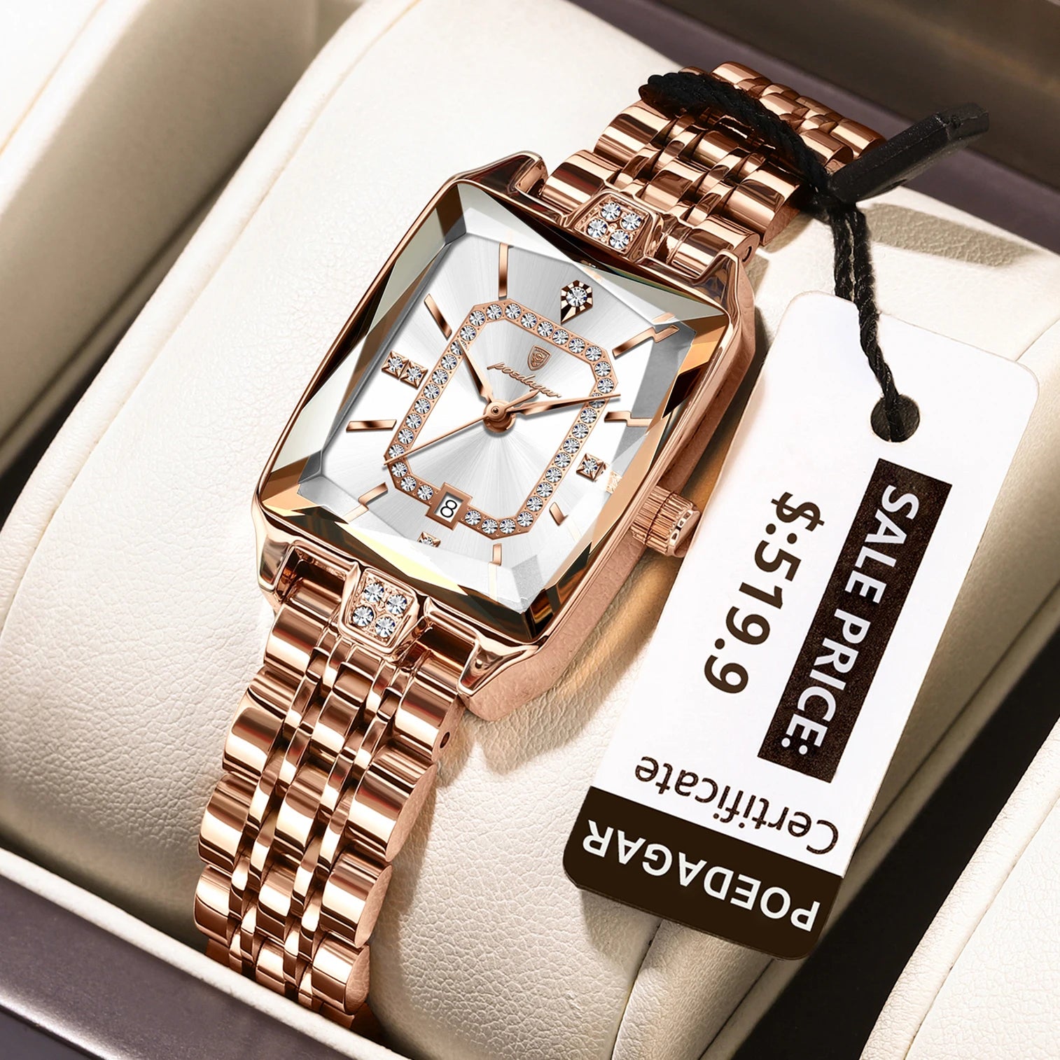 Aurelia Time – Stainless Steel Women’s Watch