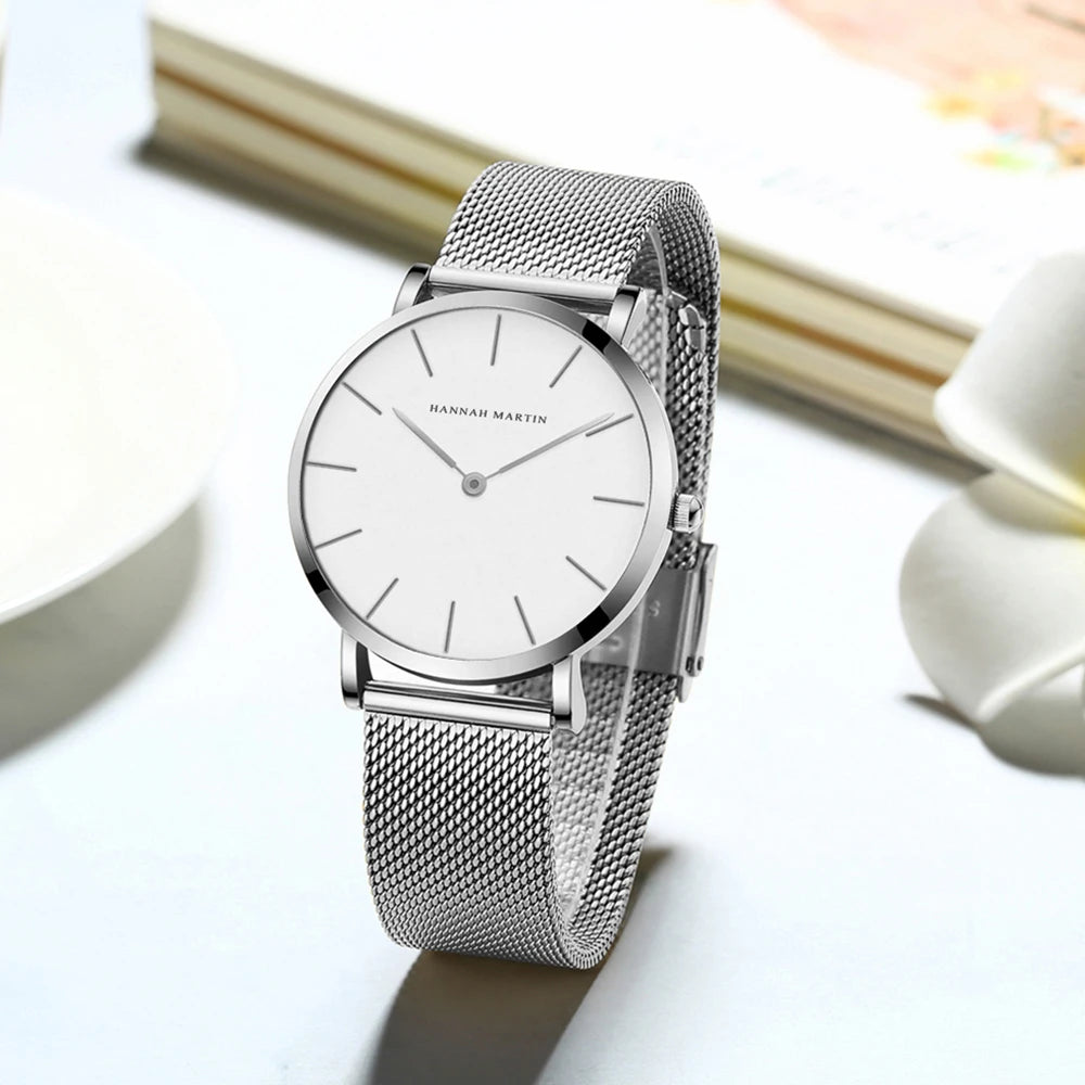 Kaito Elegance – Stainless Steel Mesh Women's Watch