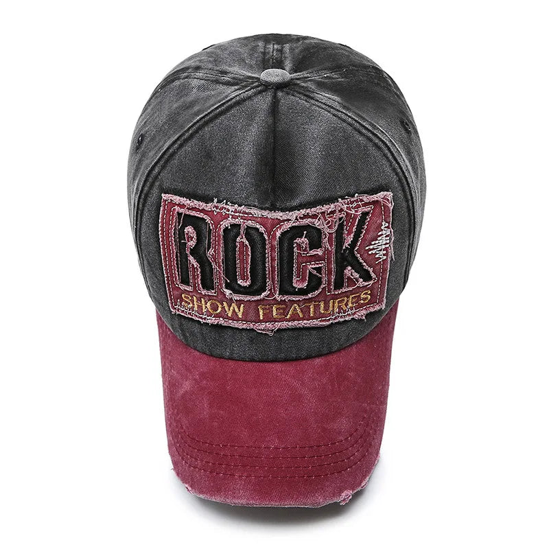 VintageWashed Denim Cap