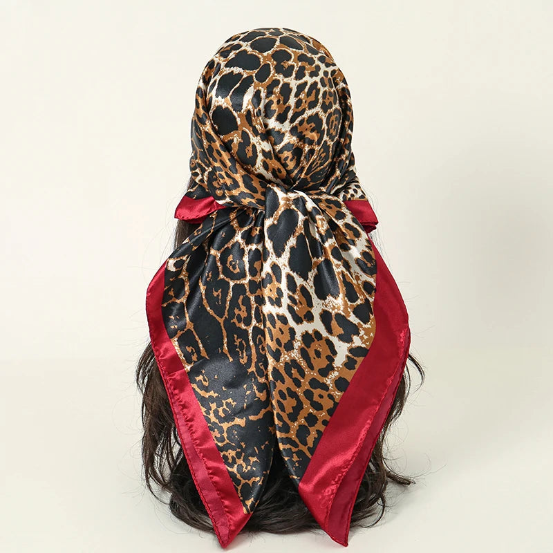 Aura Luxe – The Luxury Print Silk Scarf