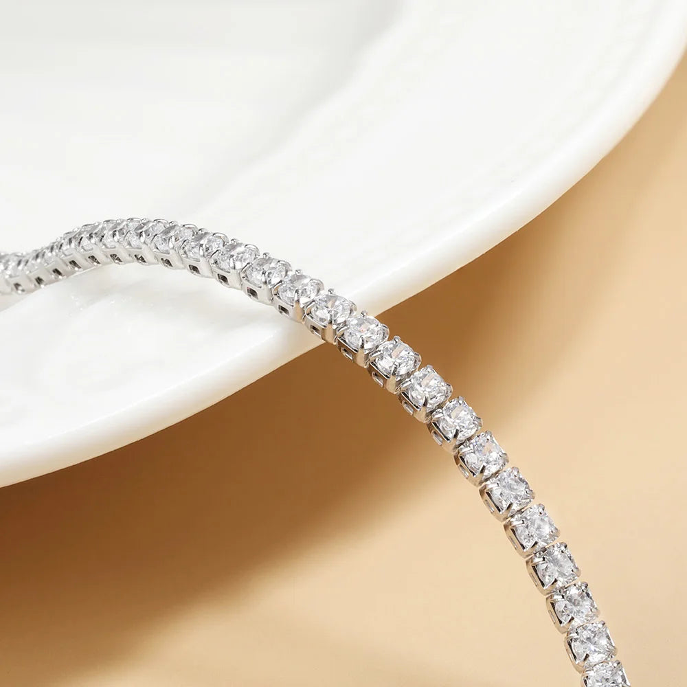 Luminia Luxe – 18K Gold Plated Rhinestone Choker