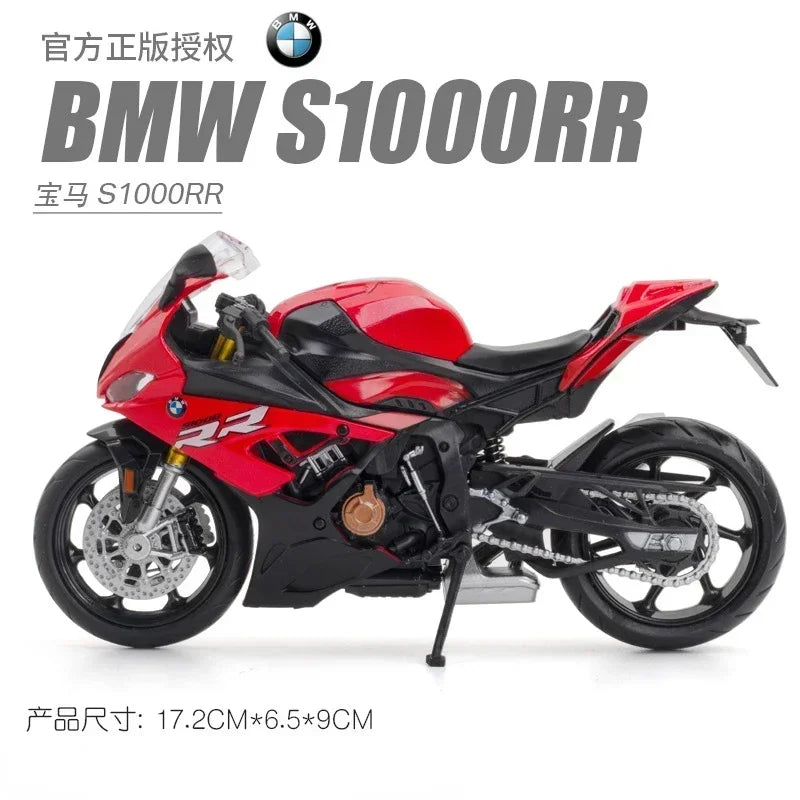 BMW S1000RR 1:12 Diecast Bike – Premium Alloy Motorcycle Model for Collectors & Kids