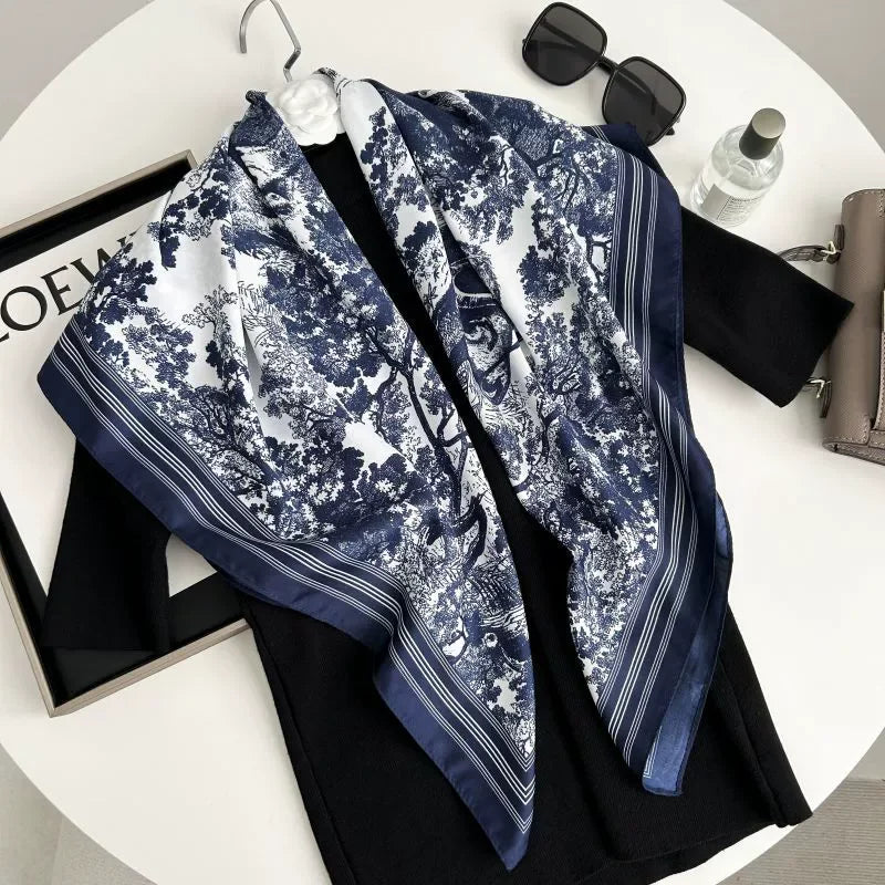 Aura Silk – The Luxury Design Silk Scarf