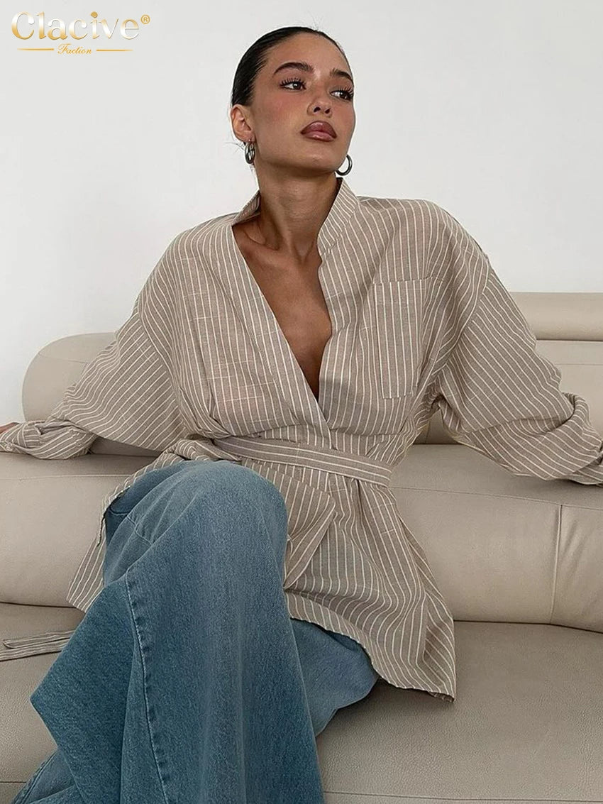 Luminia Comfort – The All-Season Striped Shirt