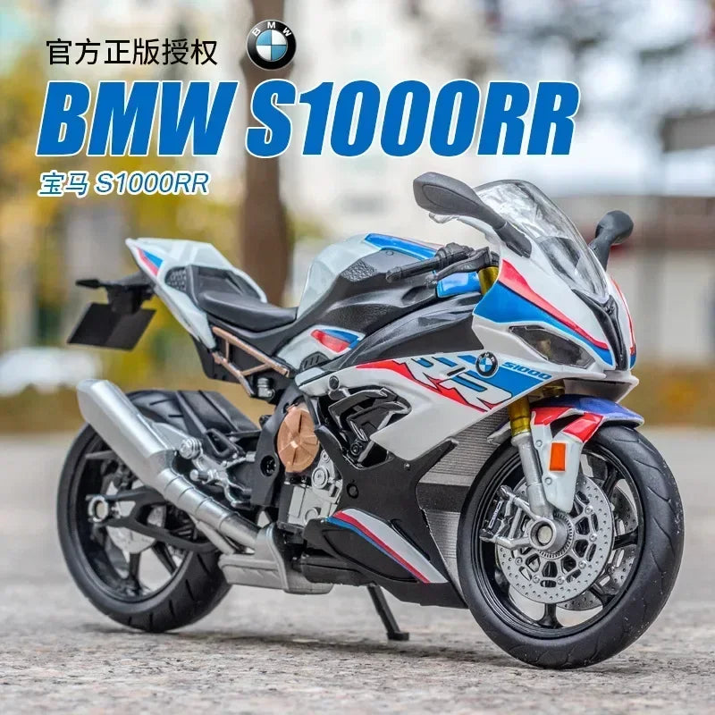 BMW S1000RR 1:12 Diecast Bike – Premium Alloy Motorcycle Model for Collectors & Kids