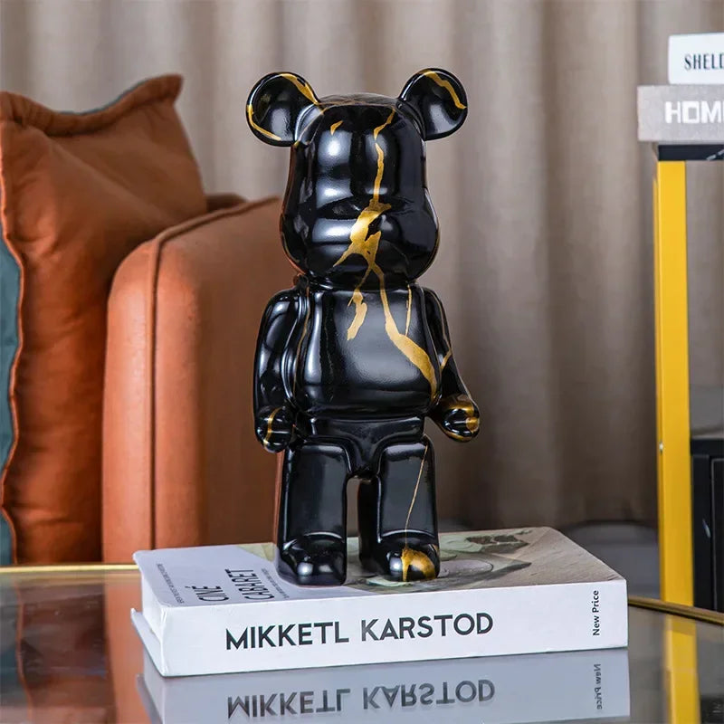 Luxury Resin Bear for Modern Interiors